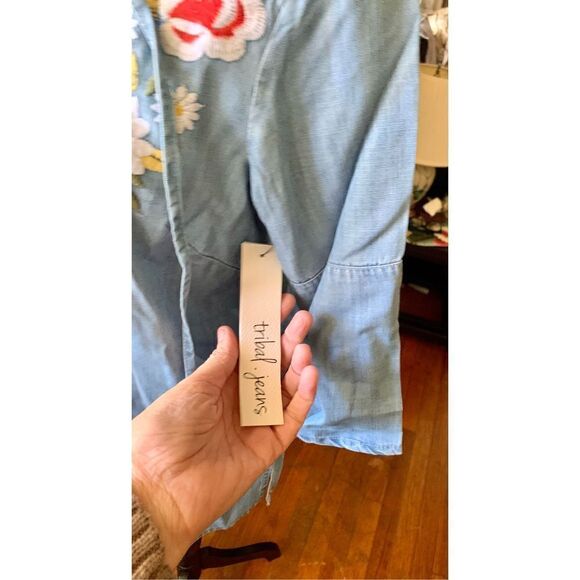 Tribal Jeans Embroidered Tunic NWT - Picture 3 of 8